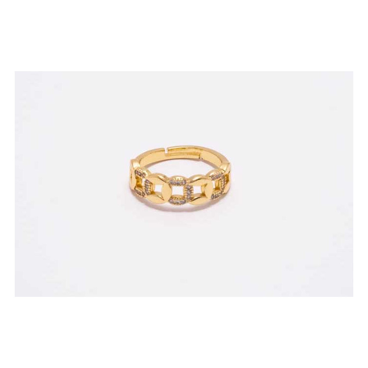 The Infinity Ring Collection Elegance and Chic Non Tarnish Gold Colour