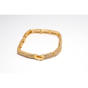 Chic Collection Bracelet Non Tarnish Gold Colour