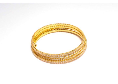 Chic Collection Bracelet Non Tarnish Gold Colour