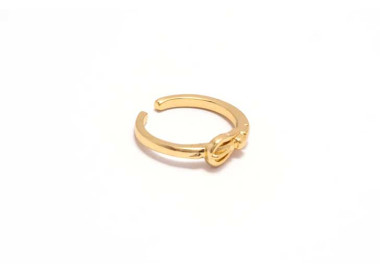 The Infinity Ring Collection Elegance and Chic Non Tarnish Gold Colour