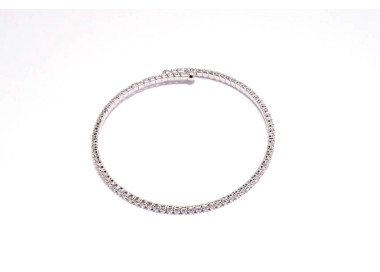 Chic Collection Bracelet Non Tarnish Silver Colour