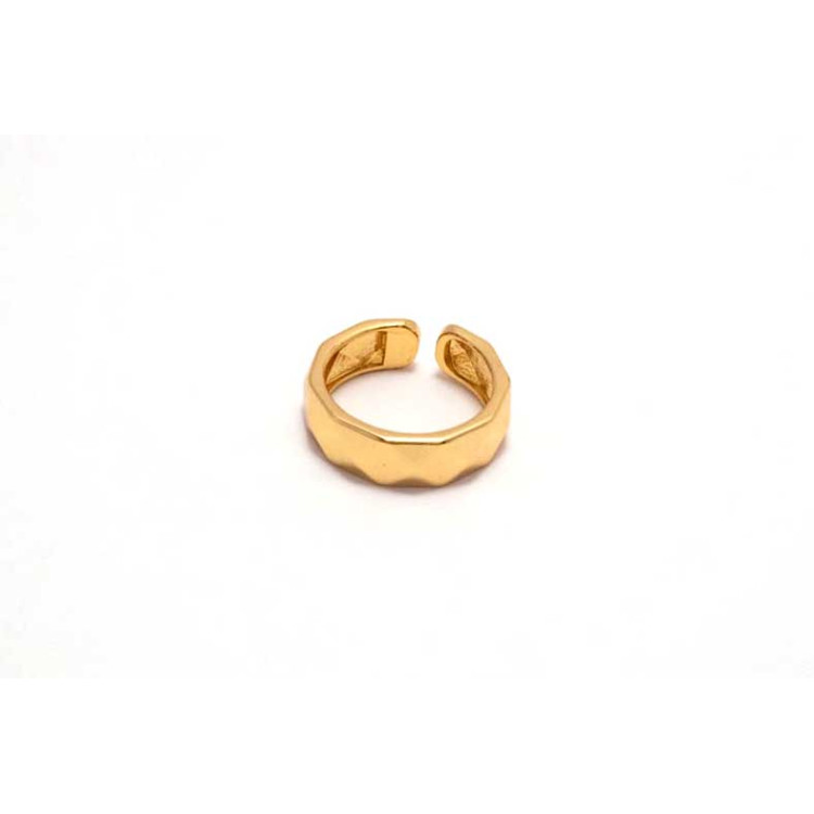 The Infinity Ring Collection Elegance and Chic Non Tarnish Gold Colour