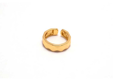 The Infinity Ring Collection Elegance and Chic Non Tarnish Gold Colour