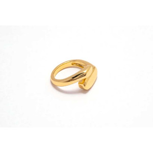 The Infinity Ring Collection Elegance and Chic Non Tarnish Gold Colour