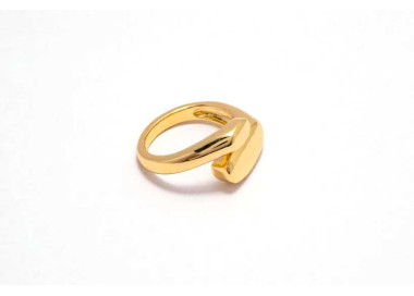 The Infinity Ring Collection Elegance and Chic Non Tarnish Gold Colour