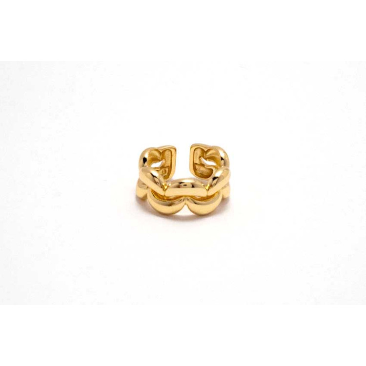 The Infinity Ring Collection Elegance and Chic Non Tarnish Gold Colour