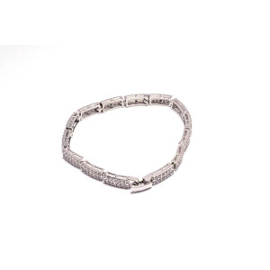 Chic Collection Bracelet Non Tarnish Silver Colour