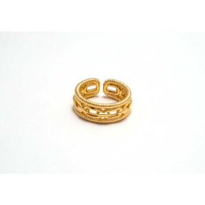 The Infinity Ring Collection Elegance and Chic Non Tarnish Gold Colour