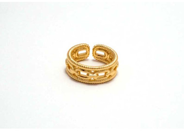 The Infinity Ring Collection Elegance and Chic Non Tarnish Gold Colour