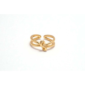 The Infinity Ring Collection Elegance and Chic Non Tarnish Gold Colour