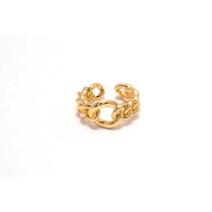 The Infinity Ring Collection Elegance and Chic Non Tarnish Gold Colour