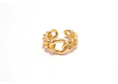 The Infinity Ring Collection Elegance and Chic Non Tarnish Gold Colour