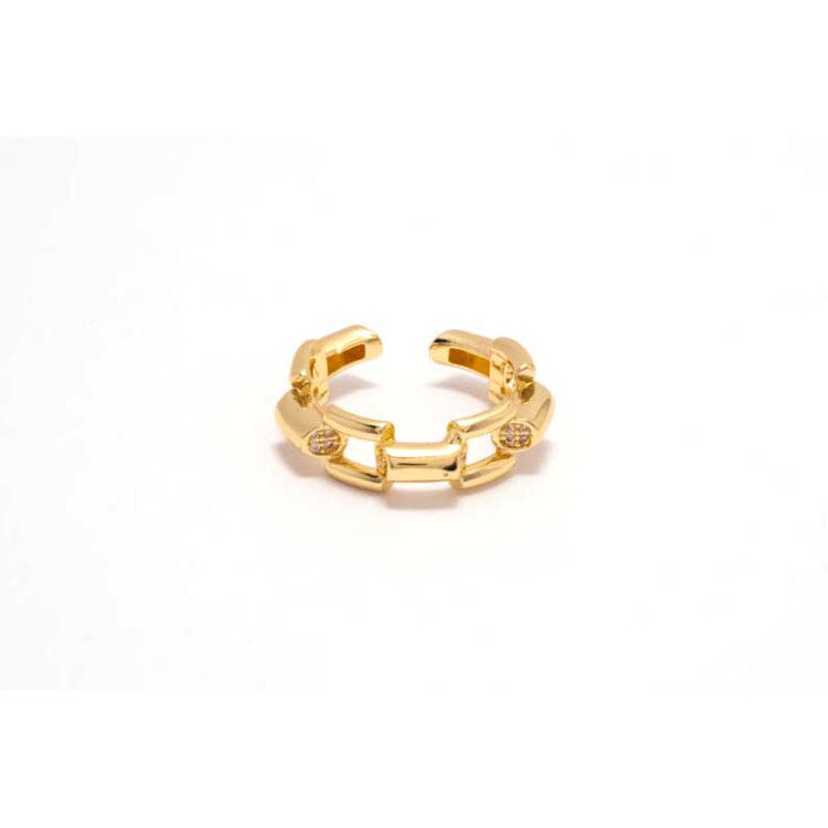 The Infinity Ring Collection Elegance and Chic Non Tarnish Gold Colour