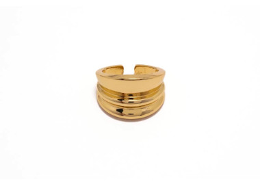 The Infinity Ring Collection Elegance and Chic Non Tarnish Gold Colour