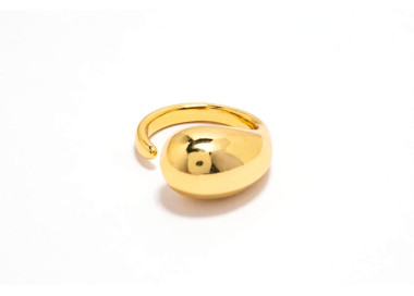 The Infinity Ring Collection Elegance and Chic Non Tarnish Gold Colour