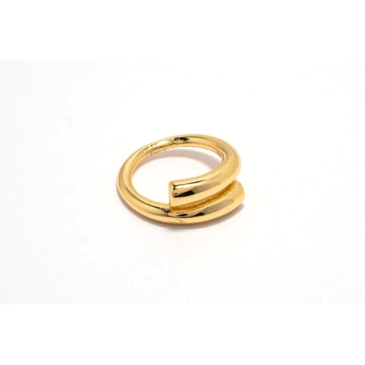 The Infinity Ring Collection Elegance and Chic Non Tarnish Gold Colour