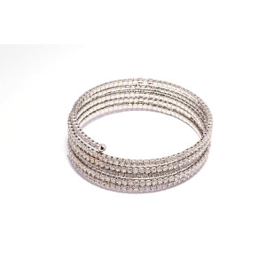 Chic Collection Bracelet Non Tarnish Silver Colour