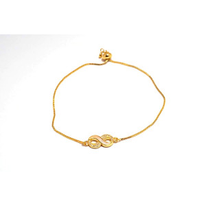 Chic Collection Bracelet Non Tarnish Gold Colour