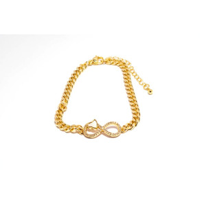 Chic Collection Bracelet Non Tarnish Gold Colour