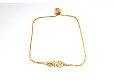 Chic Collection Bracelet Non Tarnish Gold Colour