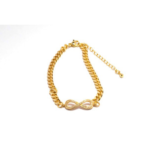 Chic Collection Bracelet Non Tarnish Gold Colour