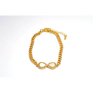 Chic Collection Bracelet Non Tarnish Gold Colour