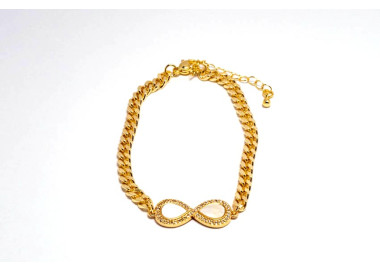 Chic Collection Bracelet Non Tarnish Gold Colour