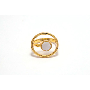 The Infinity Ring Collection Elegance and Chic Non Tarnish Gold Colour