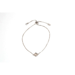 Chic Collection Bracelet Non Tarnish Silver Colour