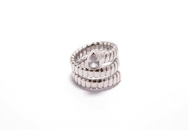 The Infinity Ring Collection Elegance and Chic Non Tarnish Silver Colour