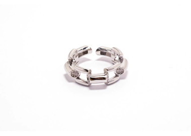 The Infinity Ring Collection Elegance and Chic Non Tarnish Silver Colour