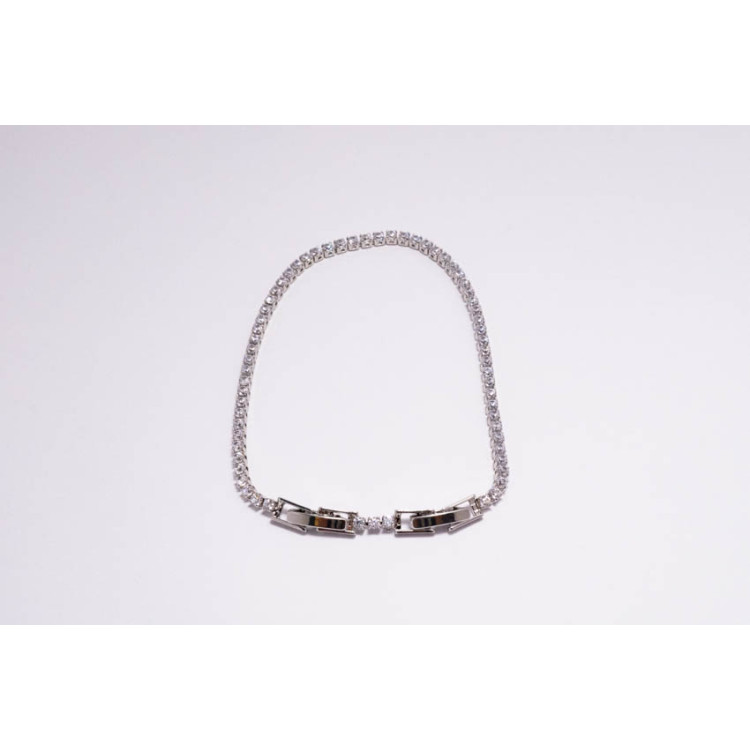 Chic Collection Bracelet Non Tarnish Silver Colour