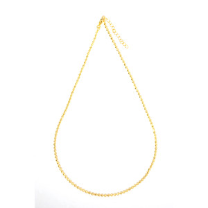 Necklace For the Chic 45cm + 5cm Non Tarnish Gold Colour