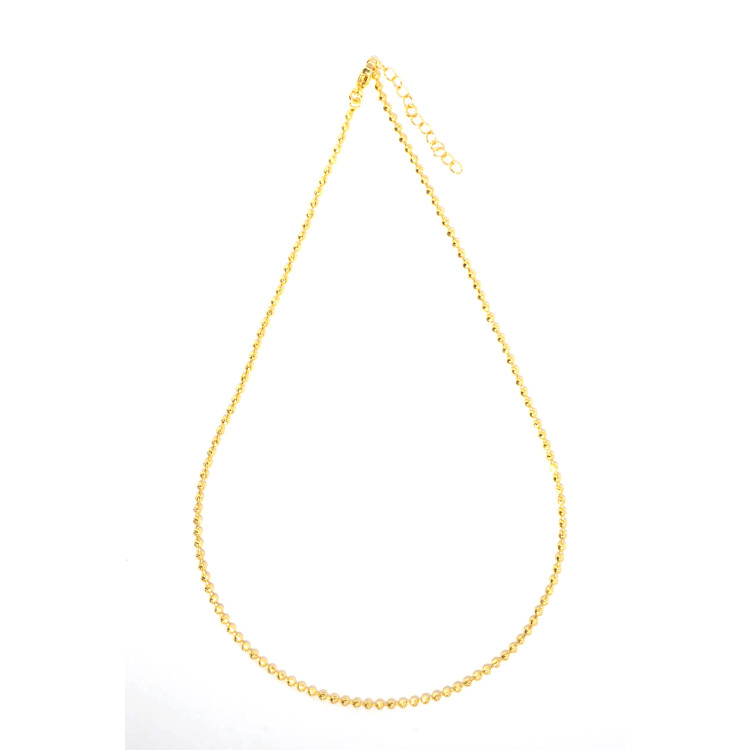Necklace For the Chic 45cm + 5cm Non Tarnish Gold Colour Necklace For the Chic 45cm + 5cm Non Tarnish Gold Colour