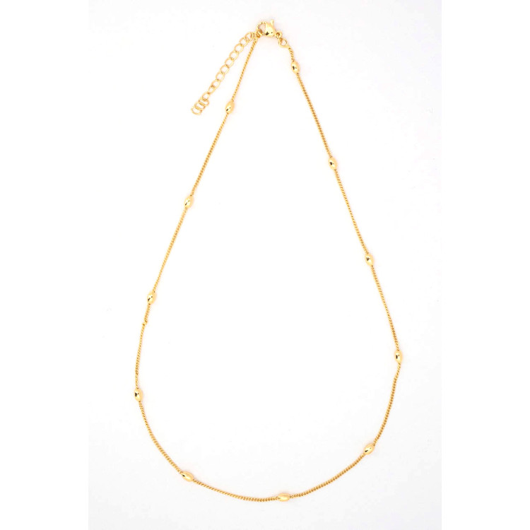 Necklace For the Chic 45cm + 5cm Non Tarnish Gold Colour