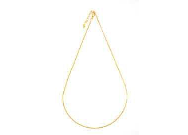 Necklace For the Chic 45cm + 5cm Non Tarnish Gold Colour