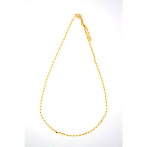 Necklace For the Chic 45cm + 5cm Non Tarnish Gold Colour