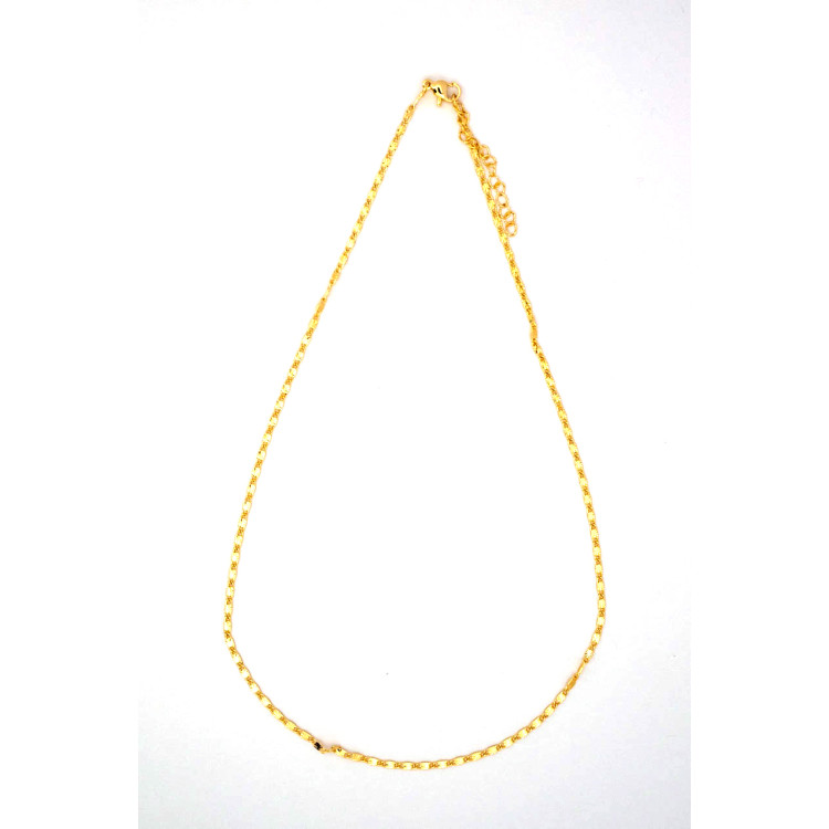 Necklace For the Chic 45cm + 5cm Non Tarnish Gold Colour Necklace For the Chic 45cm + 5cm Non Tarnish Gold Colour