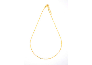 Necklace For the Chic 45cm + 5cm Non Tarnish Gold Colour