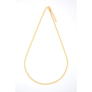 Necklace For the Chic 45cm + 5cm Non Tarnish Gold Colour