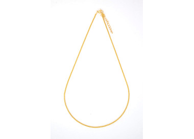 Necklace For the Chic 45cm + 5cm Non Tarnish Gold Colour