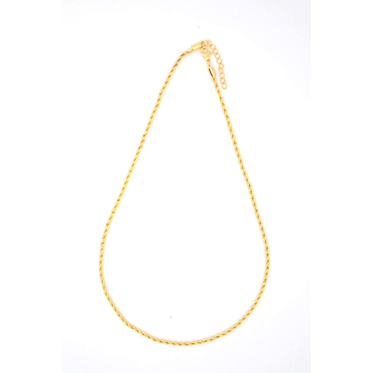 Necklace For the Chic 45cm + 5cm Non Tarnish Gold Colour