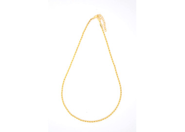 Necklace For the Chic 45cm + 5cm Non Tarnish Gold Colour