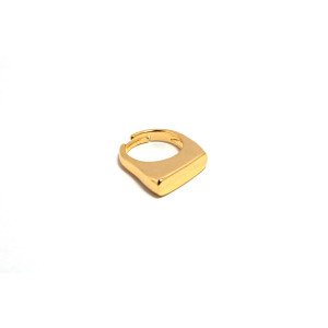 The Infinity Ring Collection Elegance and Chic Freesize Non Tarnish Gold Colour
