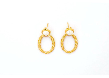 The Urban Earrings Collection Bold and Noble Non Tarnish Gold Colour