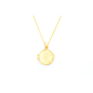 The Pendant Locket Collection Non Tarnish Gold Colour