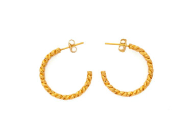 The Urban Earrings Collection Bold and Noble Non Tarnish Gold Colour