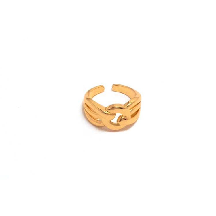 The Infinity Ring Collection Elegance and Chic Non Tarnish Gold Colour The Infinity Ring Collection Elegance and Chic Non Tarnish Gold Colour