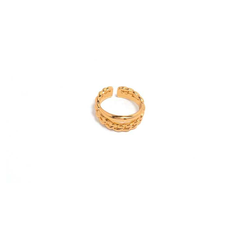 The Infinity Ring Collection Elegance and Chic Non Tarnish Gold Colour The Infinity Ring Collection Elegance and Chic Non Tarnish Gold Colour