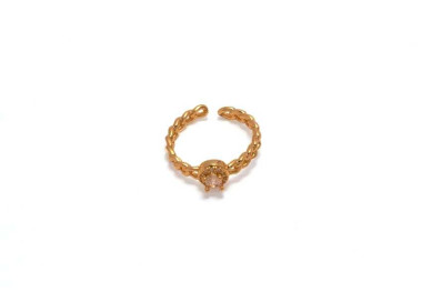 The Infinity Ring Collection Elegance and Chic Non Tarnish Gold Colour